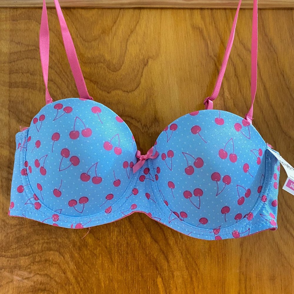 Cotton Candy Cherry Bra